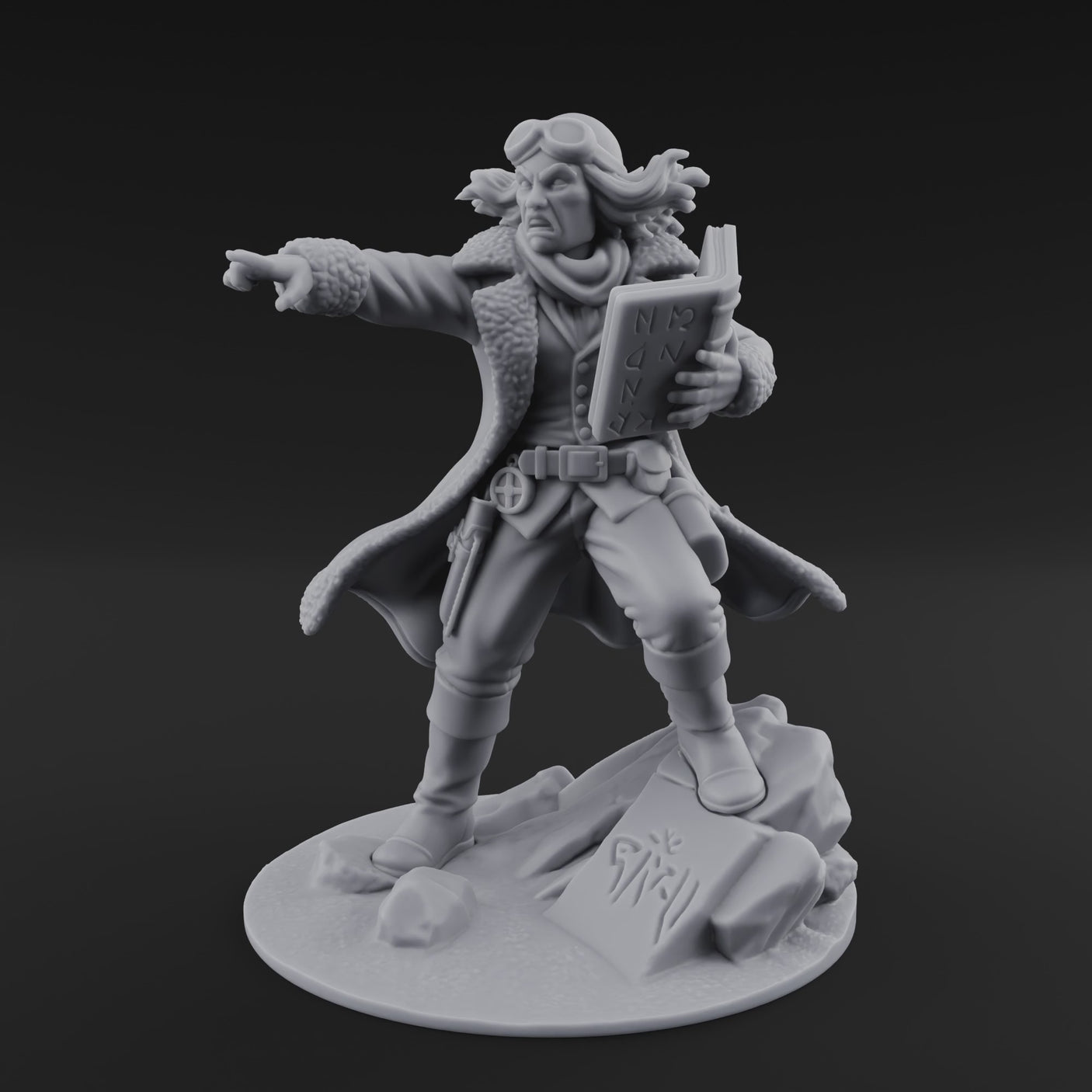 Arm Outstretched Proclamation Human Investigator