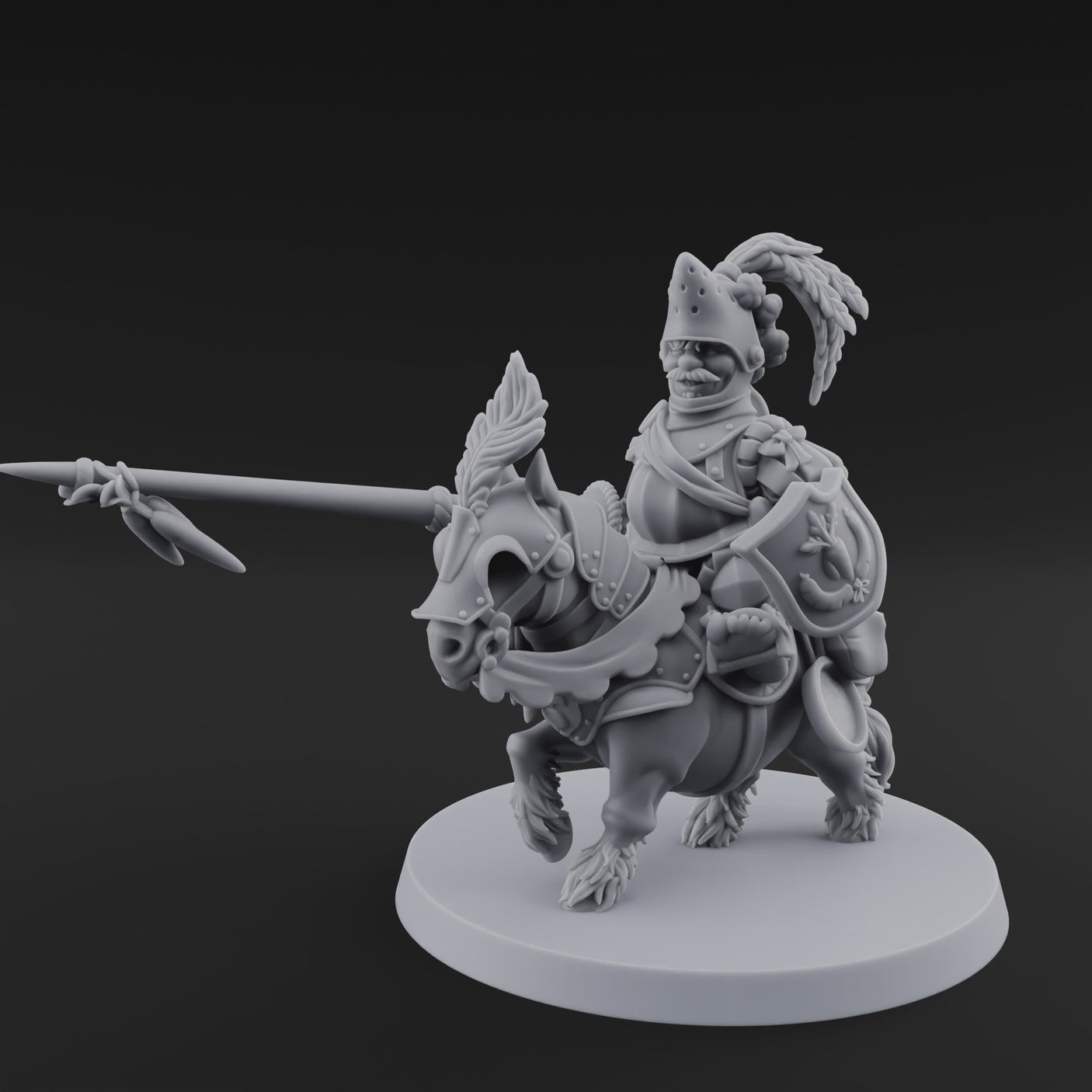 Forking Forward Halfling Pony Riders E