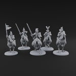 Regally Mounted Halfling Chicken Riders