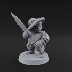 Swinging Low Halfling Greatsword Unit B