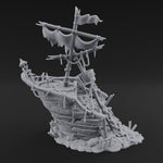 Wrecked Pirate Ship