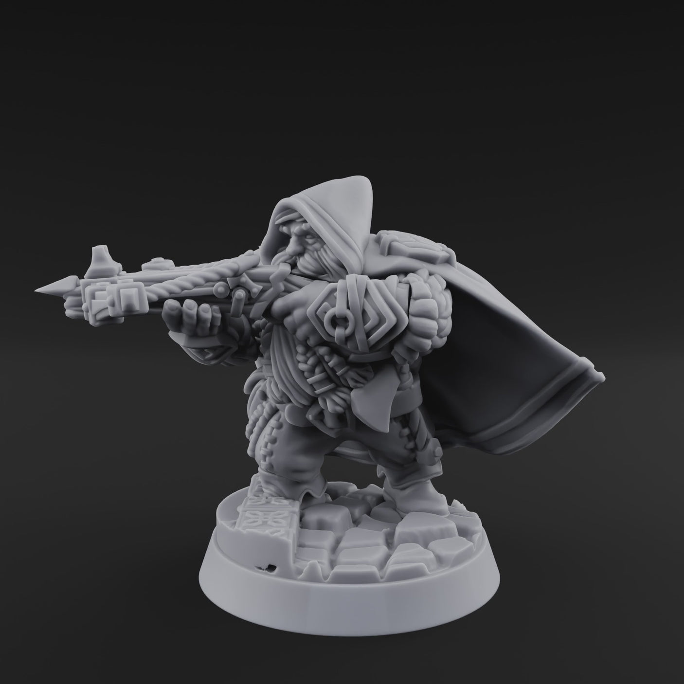 Grizzled Ranging Dwarf Rangers B