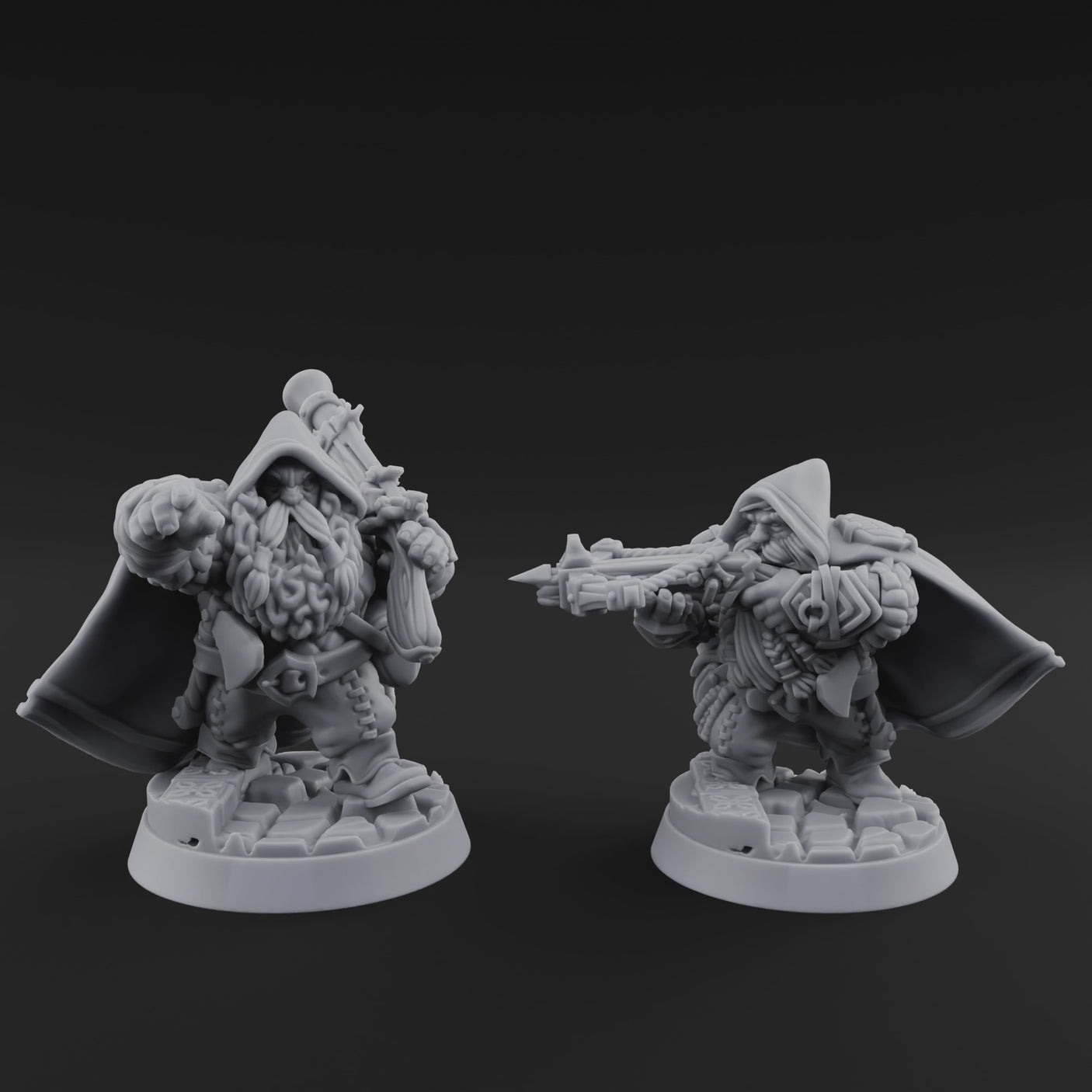 Grizzled Ranging Dwarf Rangers