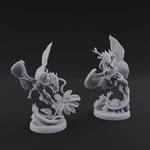 Stretching  Faerie Dragons