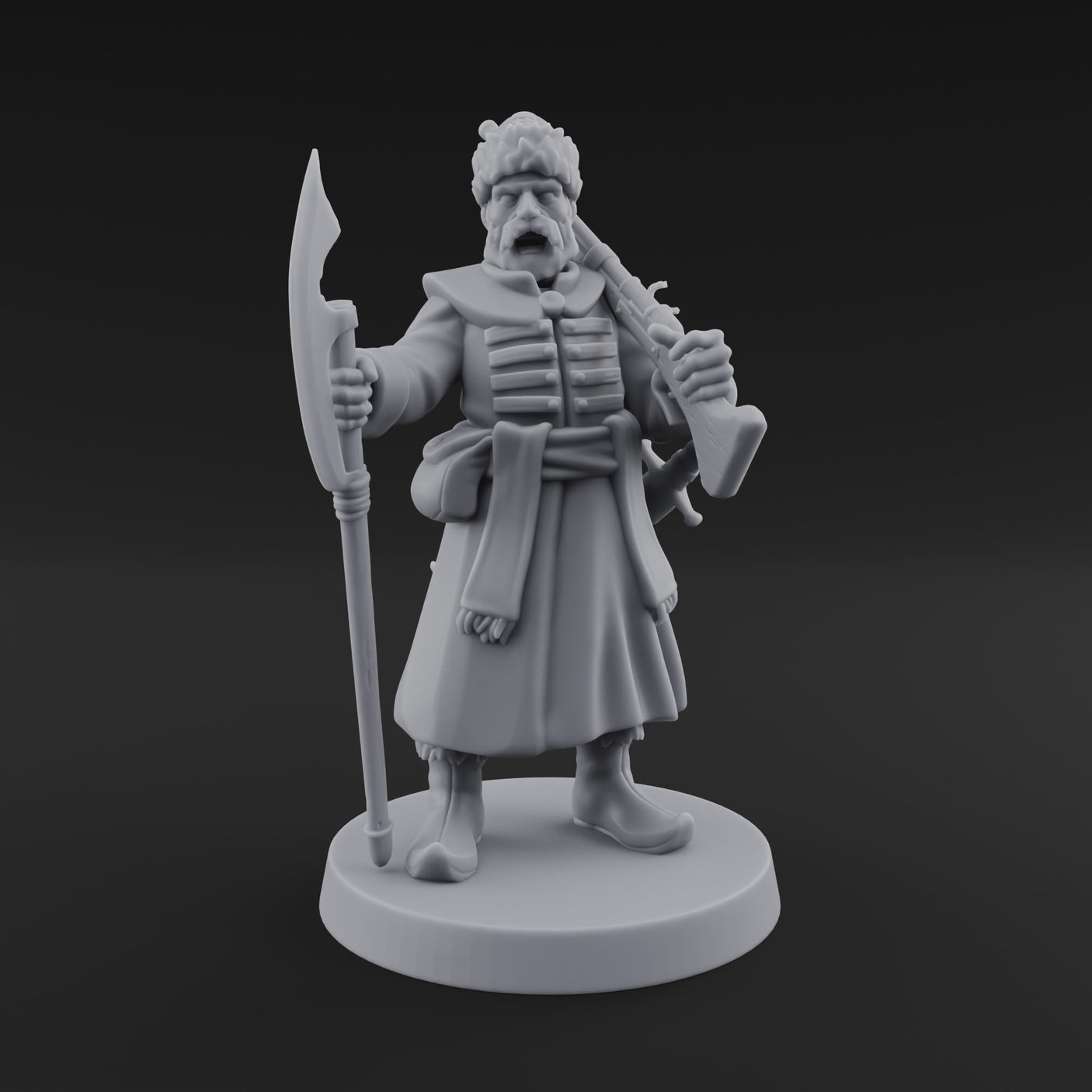 Bellowing Orders Human Captain