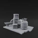 Rope-Bound Merchant Cargo Display