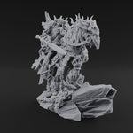 Mounted Wreathed Commanding Demon Warlord