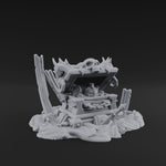 Wrecked Shipwreck Debris F