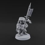 Feather Flourishing Halfling Halberdiers D
