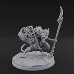 Staff Wielding Fangs Ratfolk A