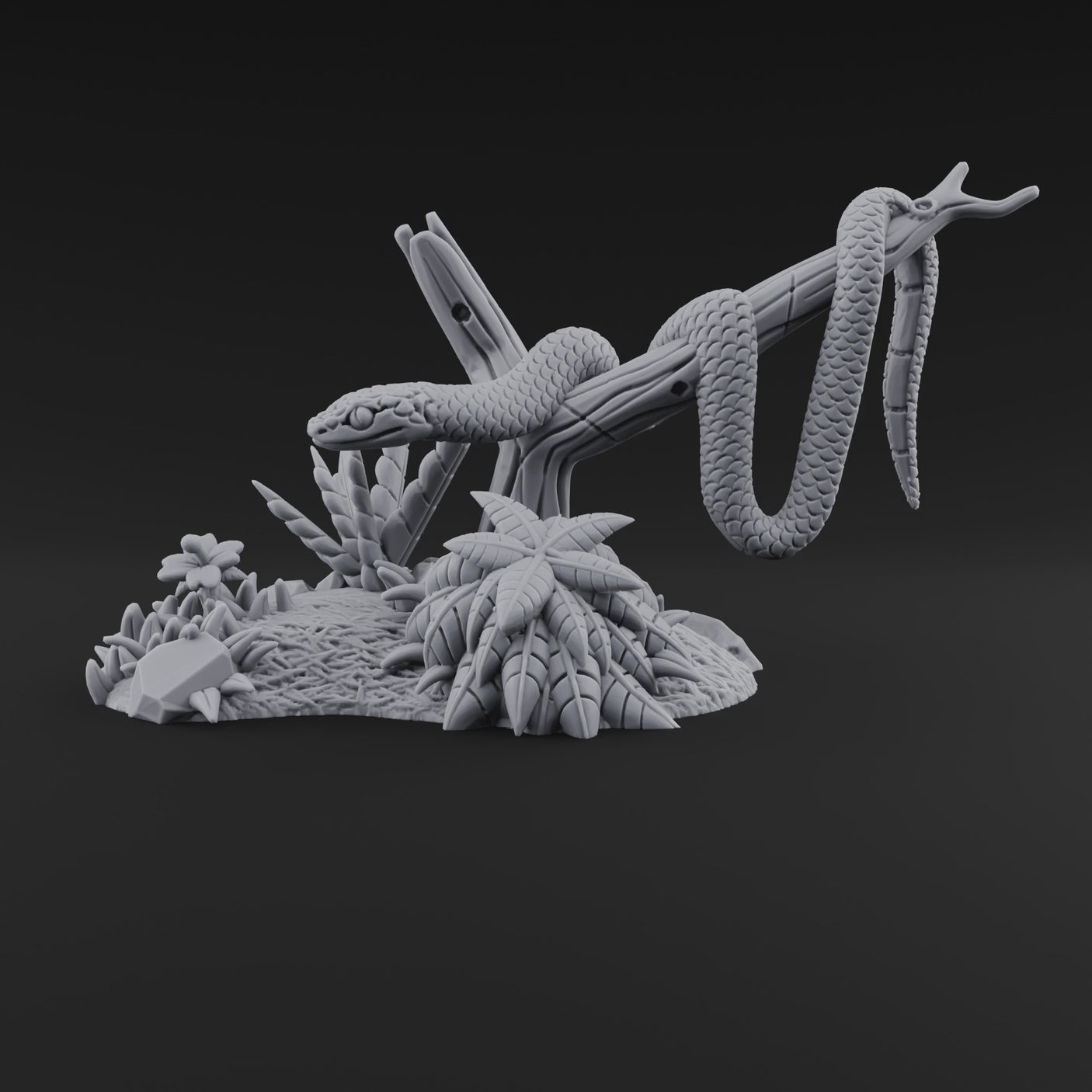 Overgrown Jungle Flora Cluster K