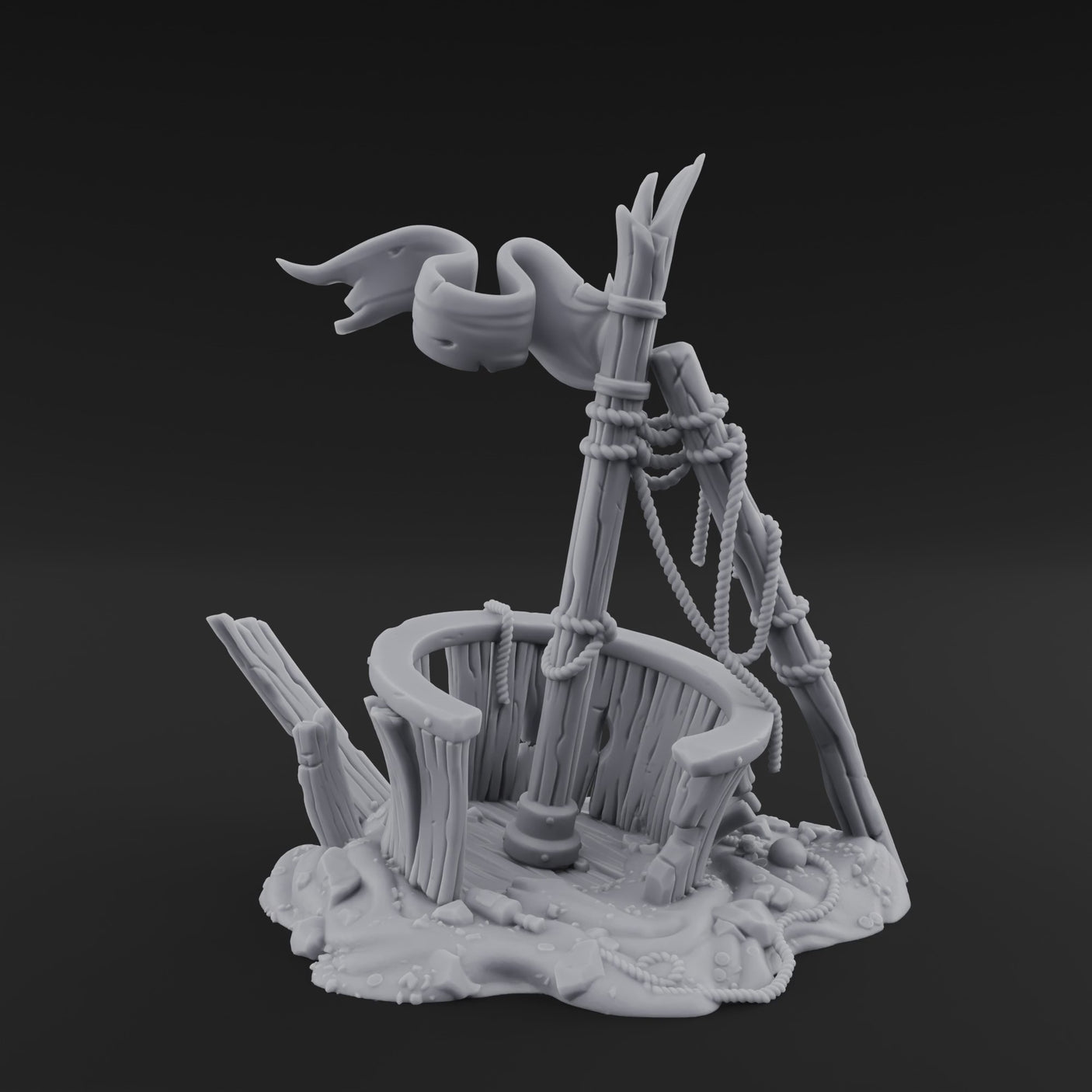 Sunken Seabed Debris C