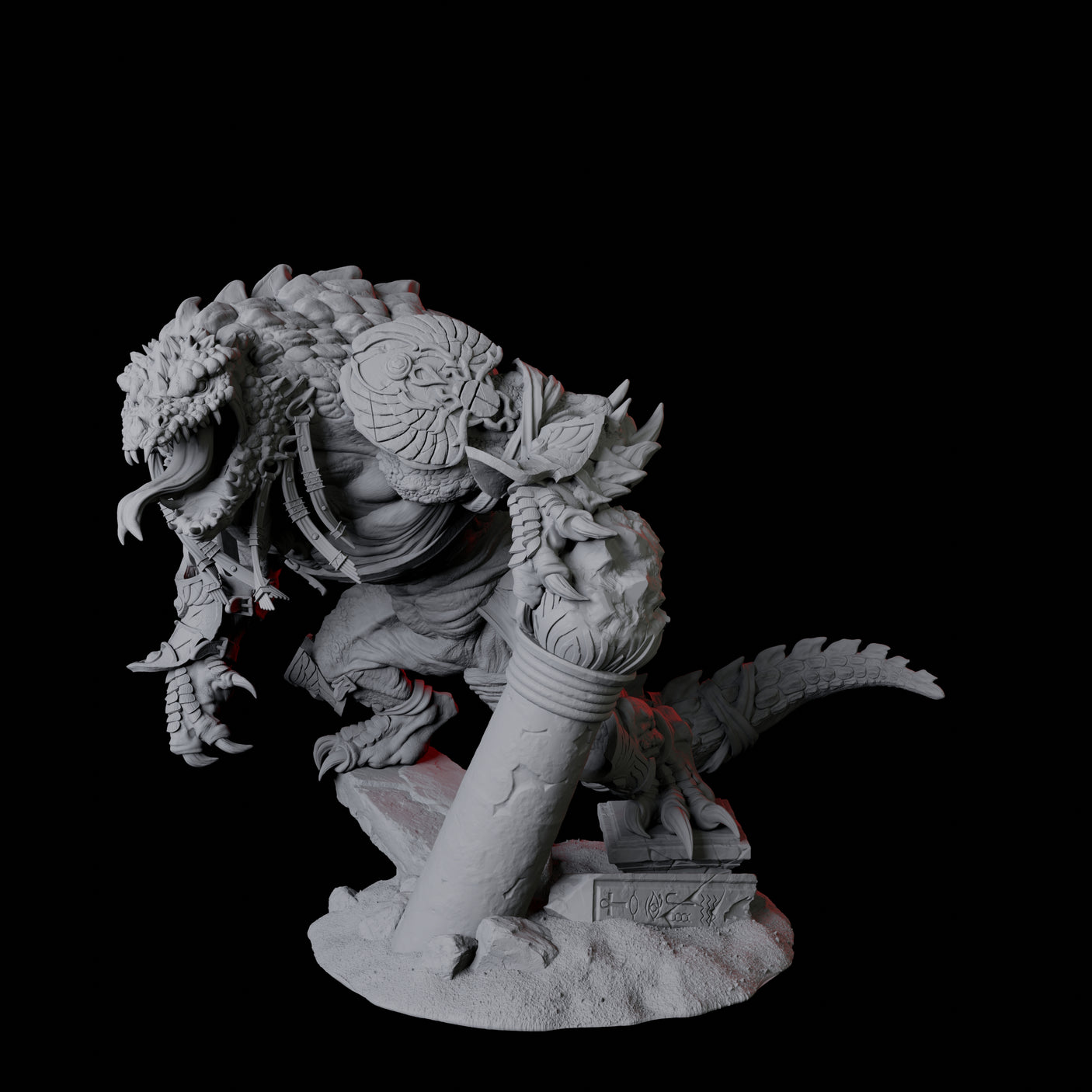 Crocodile Lizardfolk Warrior A
