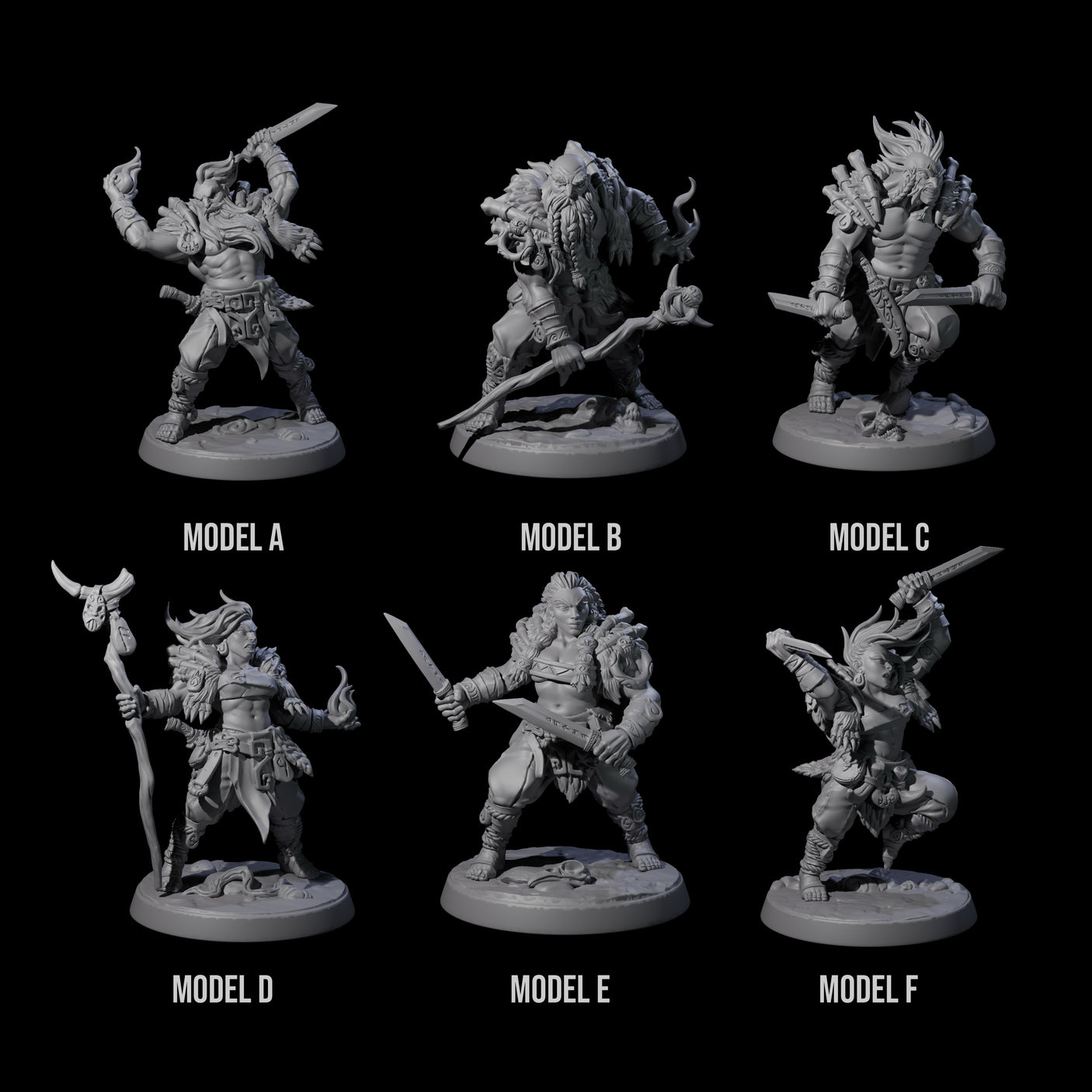 Six Cunning Northmen Rogues and Wizards
