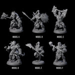 Six Marauding Orc Raiders