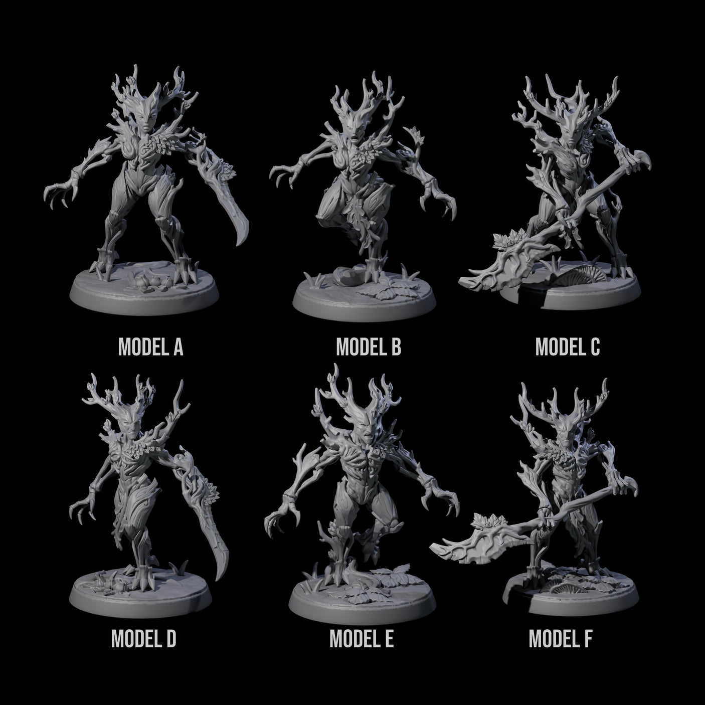 Six Thorny Twig Blights