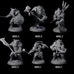 Six Grimy Bugbears