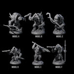 Six Brave Tortle Warriors