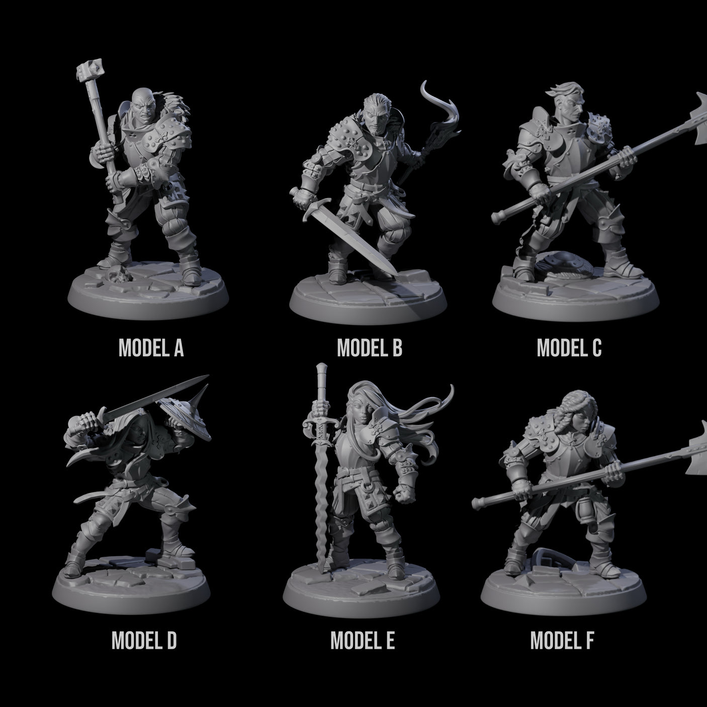 Six Clanking City Guard