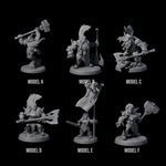 Six Raging Berserker Dwarves