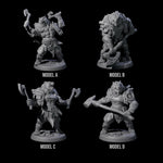 Four Proud Ursine Barbarians
