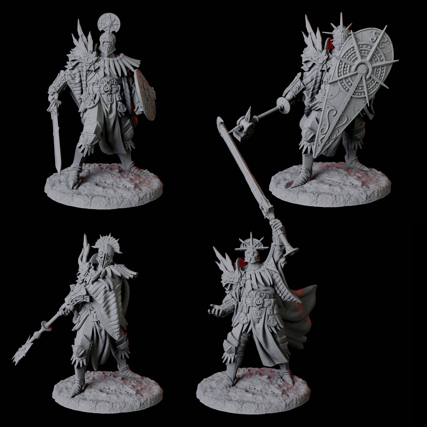 Four Powerful Legion Archons