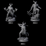 Three Snarling Vordines