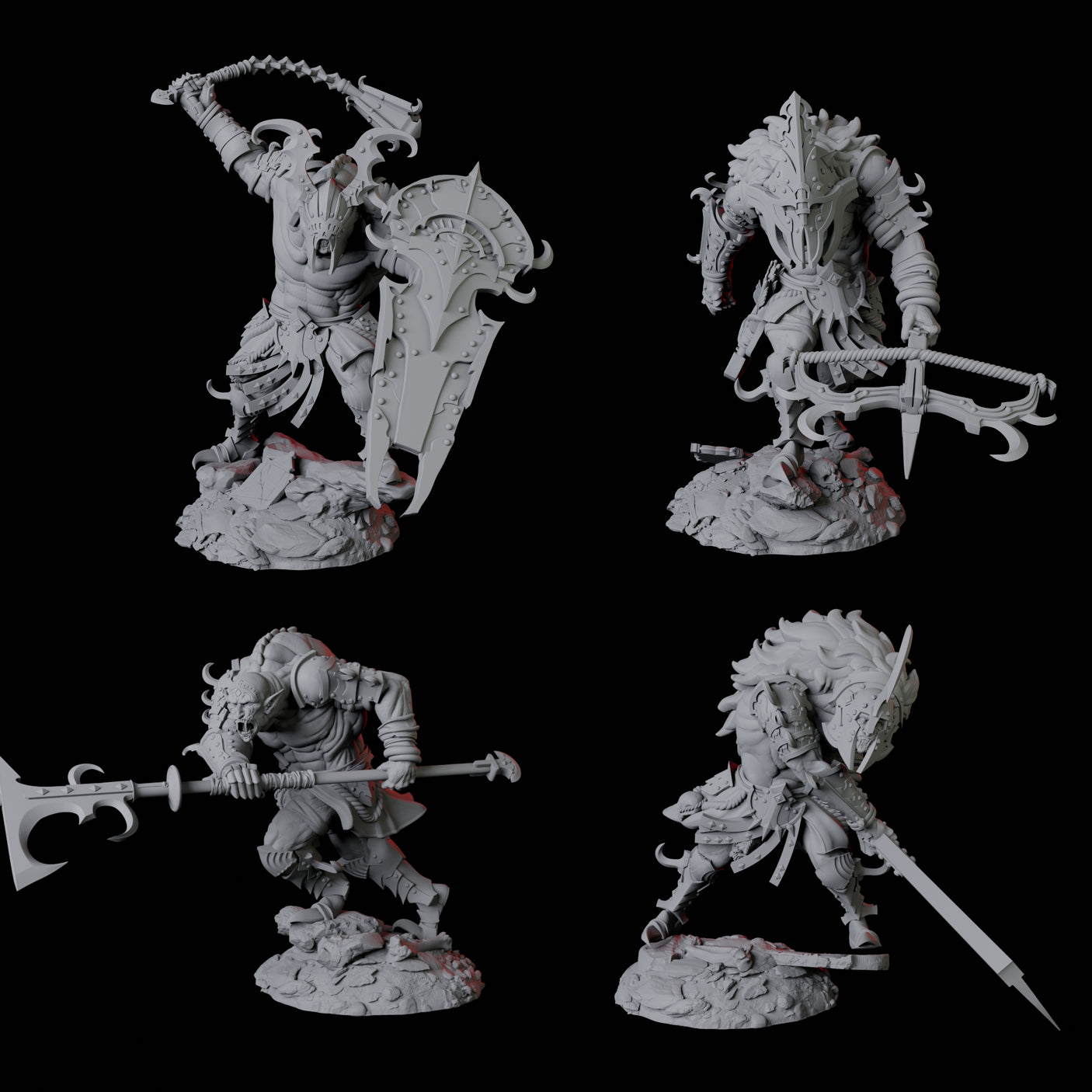 Four Powerful Nosferatu Overlords