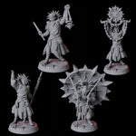 Four Sun Worshipping Cultists