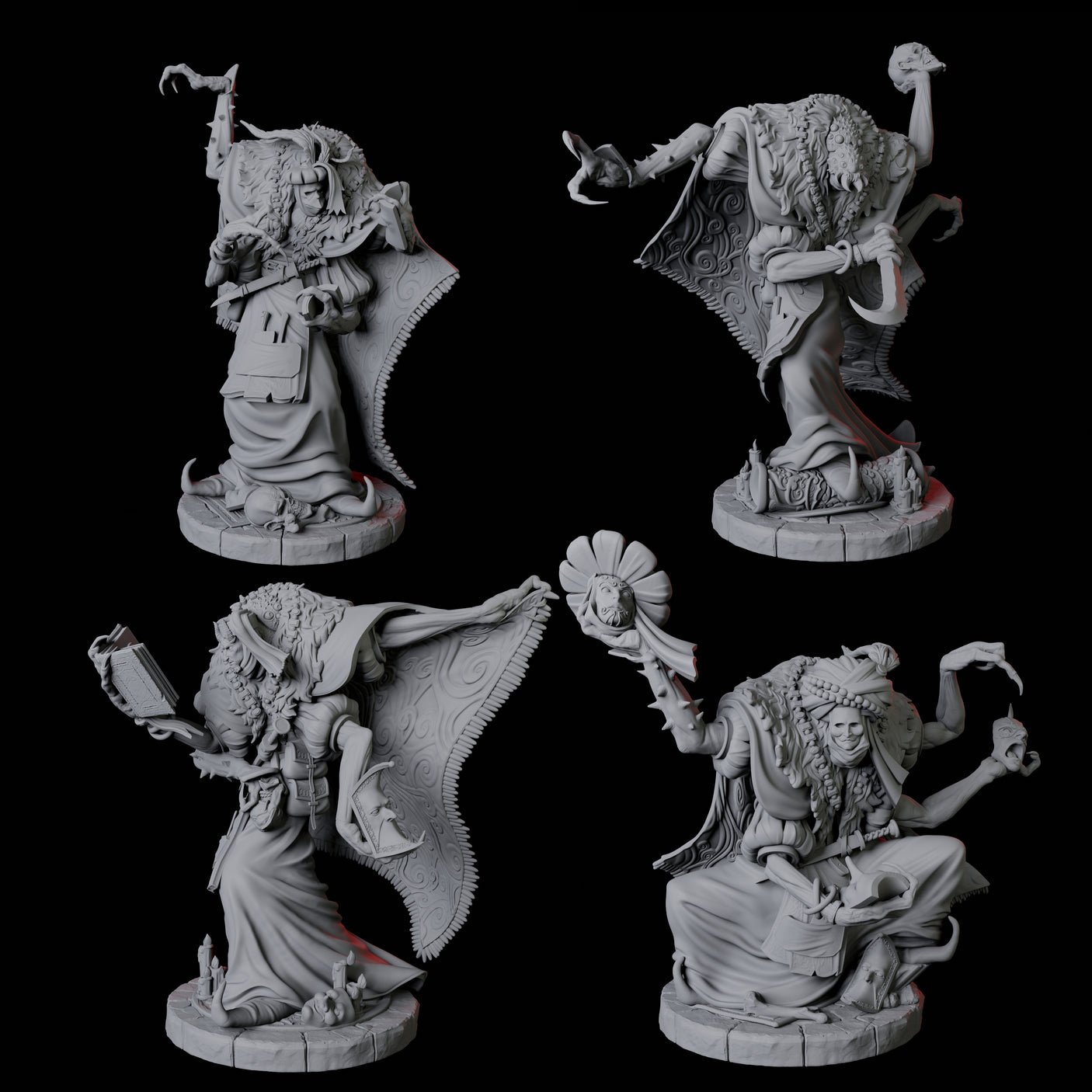Four Disguised Quelaunts