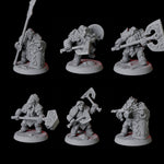 Six City Guard Dwarves