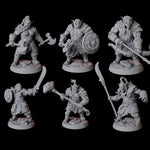 Six Mountain Orc Warriors