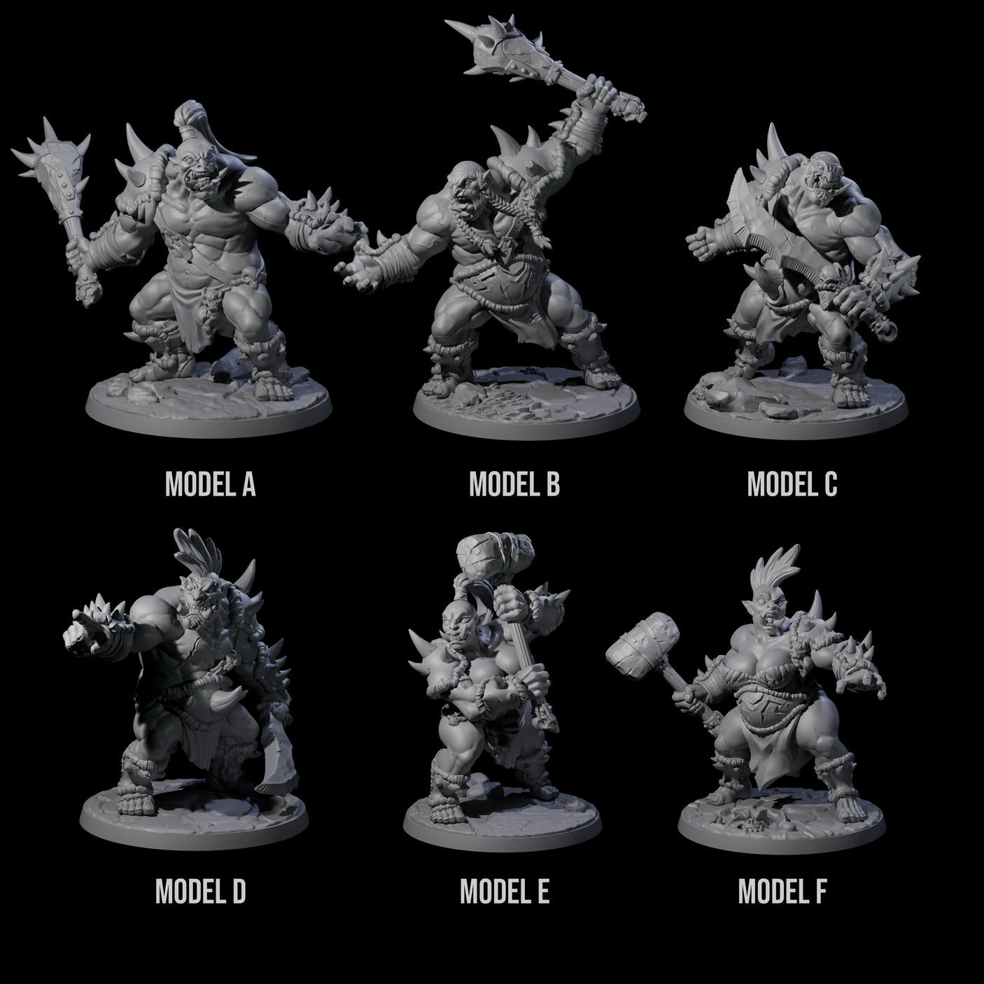 Six Smashing Ogres