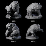 Four Wild Owlbears