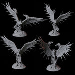 Four Fiery Phoenix