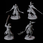 Four Cunning Yuan-Ti Warriors