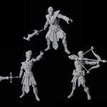 Trio of Undead Ancient Egyptian Guard Mummies