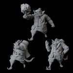 Three Portly Alchemists