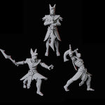 Three Masked Pharaoh Guards