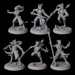 Six Tiefling Tricksters
