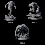 Three Disgusting Troglodytes