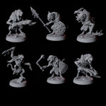 Six Cunning Ratfolk Soldiers