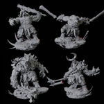 Four Charging Slaver Demons