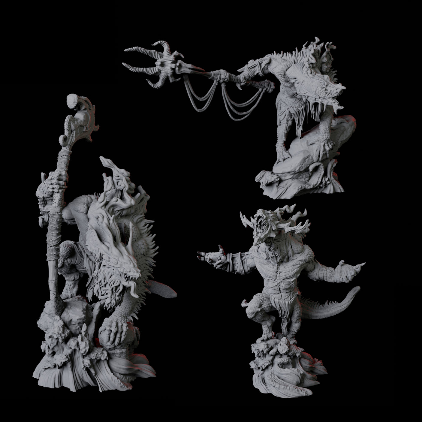 Three Storm Trolls