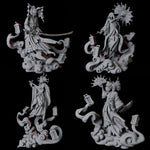 Four Mysterious Geisha Sorcerers