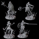 Four Vampire Warriors
