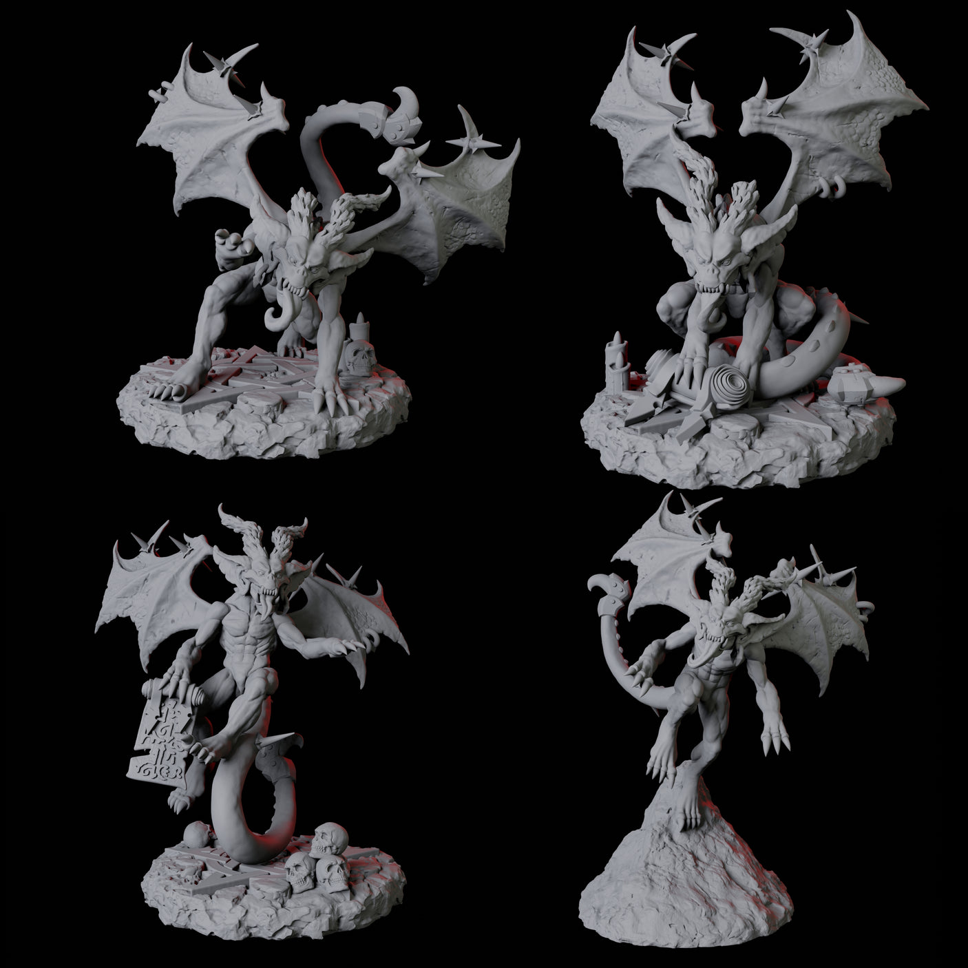 Four Sassy Imps