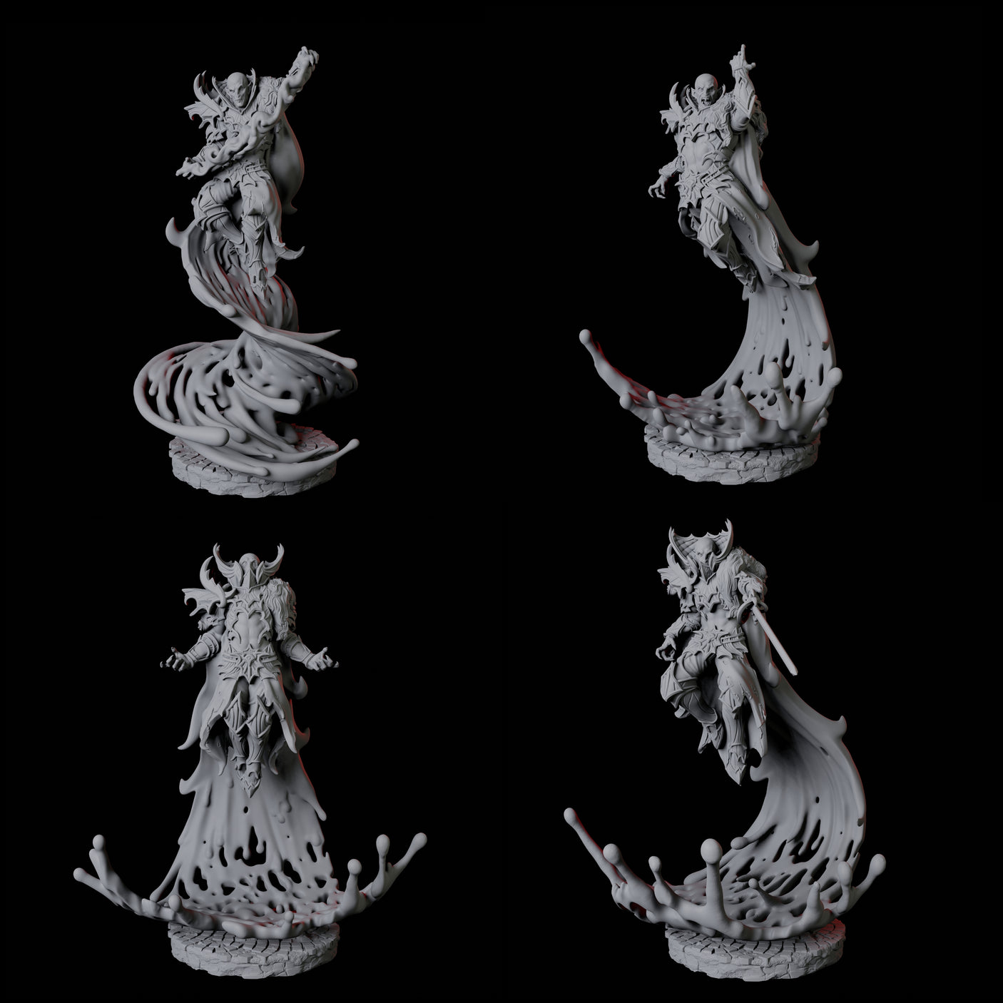 Four Blood Magic Vampires