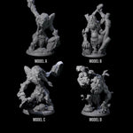 Four Gluttonous Trolls