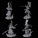 Four Skeletal Undead Samurai
